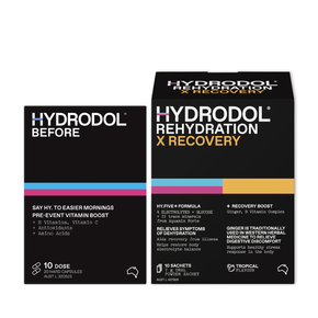 Hangover Bundle X 10 Doses - Before Pre-Drink Vitamin & Rehydration X Recovery
