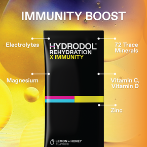 Hydrodol Rehydration X Immunity (10 x 7g Powder Sachets)