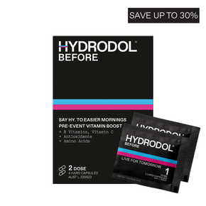 Hydrodol Before - Pre Drink Vitamin (Hard Capsules)