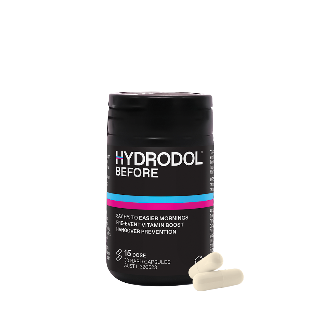 Hydrodol Before - Pre Drink Vitamin (Hard Capsules)