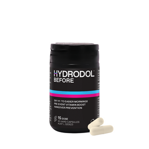 Hydrodol Before - Pre Drink Vitamin (Hard Capsules)