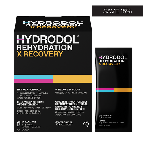 Hydrodol Rehydration X Recovery (10 x 7g Powder Sachets)