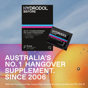 Hydrodol Before - Pre Drink Vitamin (Hard Capsules)