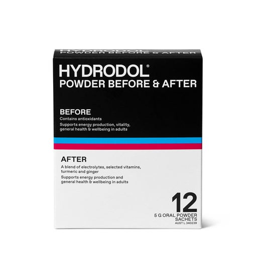 Hydrodol Combo - Before & After Powder 12 Sachets